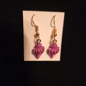 Seashell earrings